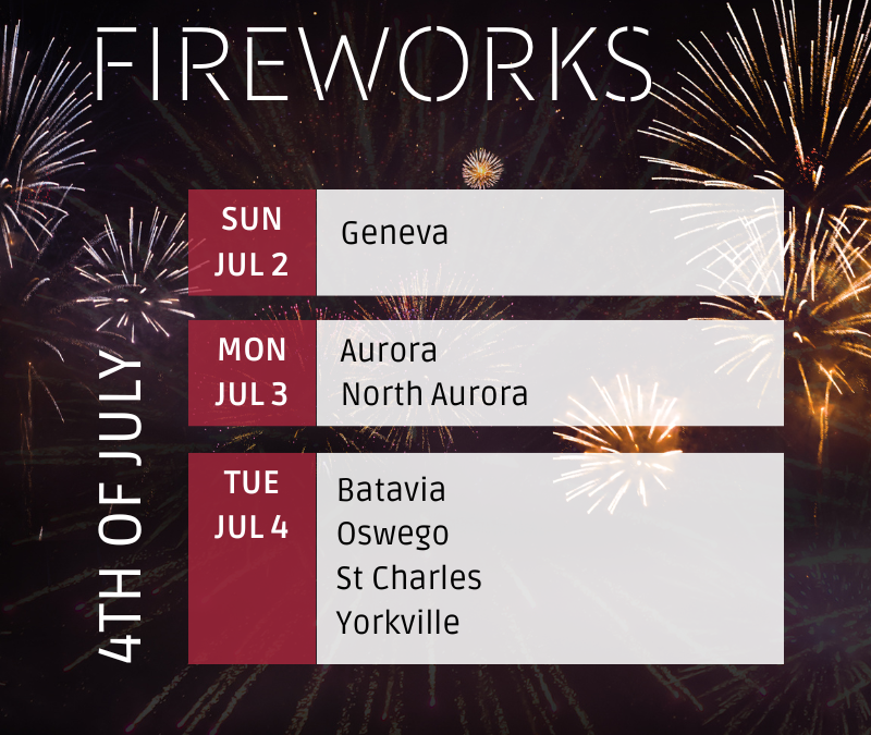 🎆🤩🎇 2023 Local Fireworks Displays 🎇🤩🎆